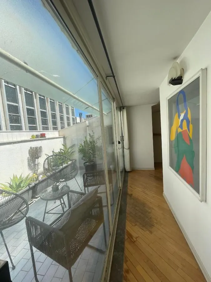 Design Apartment In City Center With Terrace 팔레르모